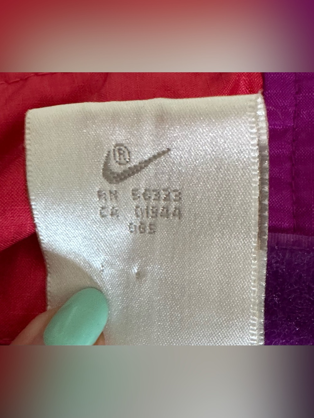 Vintage 90s Nike Women’s Colorblock Windbreaker Jacket - Size Small - Picture 5 of 8